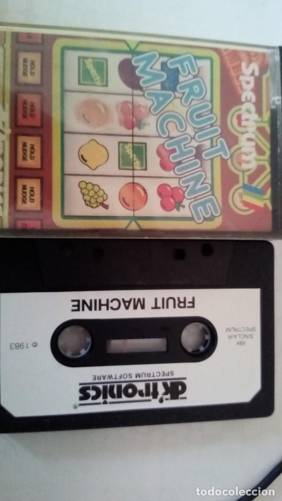 Videojuegos y consolas: FRUIT MACHINE SPECTRUM MONSER CINTA CASSETTE - Foto 1