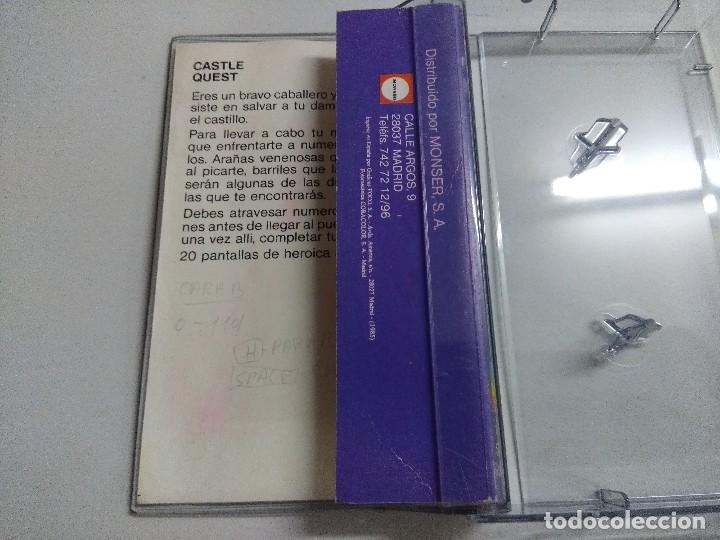 Videojuegos y consolas: CASETE SPECTRUM/CASTLE QUEST. - Foto 2