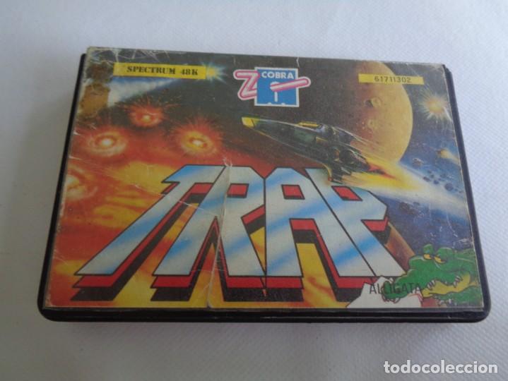 Videojuegos y consolas: JUEGO DE SPECTRUM TRAP SPANISH VERSION 1986 COBRA VERSION ESTUCHE - Foto 1