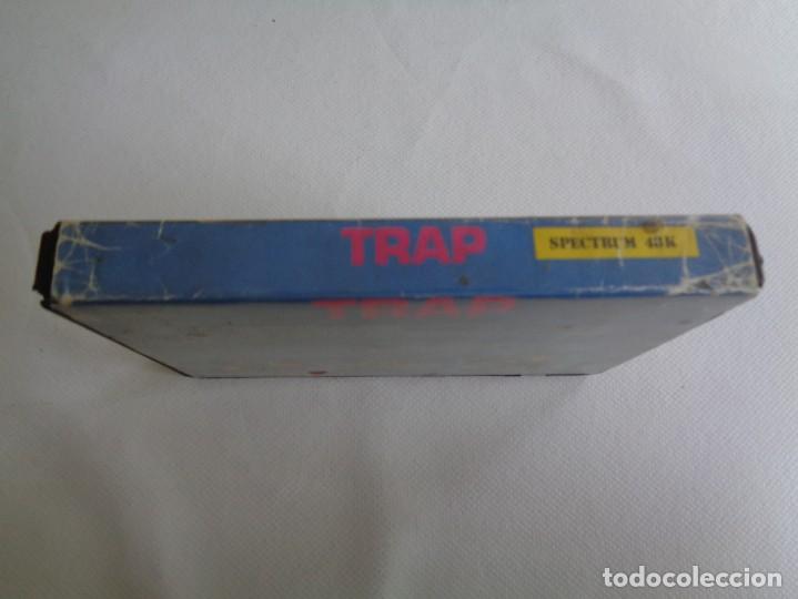 Videojuegos y consolas: JUEGO DE SPECTRUM TRAP SPANISH VERSION 1986 COBRA VERSION ESTUCHE - Foto 3