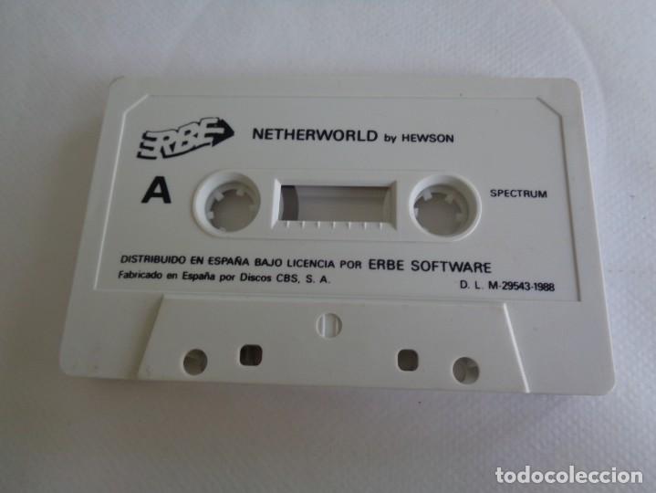 Videojuegos y consolas: Juego Netherworld para Spectrum - Foto 5