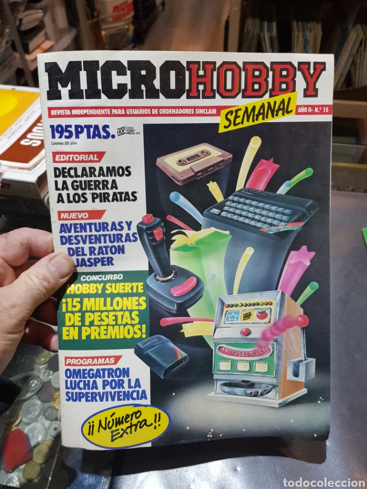 Videojuegos y consolas: Revista Microhobby a&ntilde;o 2 numero 15 - Foto 1