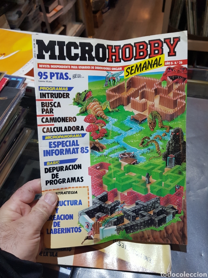 Videojuegos y consolas: revista Microhobby a&ntilde;o 2 el n&uacute;mero 26 - Foto 1