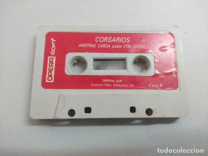 Videojuegos y consolas: CORSARIOS JUEGO AMSTRAD. - Foto 2