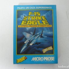 Videojuegos y Consolas: F-15 STRIKE EAGLE / CAJA CARTÓN / SINCLAIR ZX SPECTRUM / RETRO VINTAGE / CASSETTE - CINTA. Lote 242930480