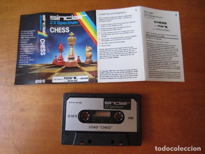 Videojuegos y consolas: Chess (Micro Gen) (ZX Spectrum) - Foto 3