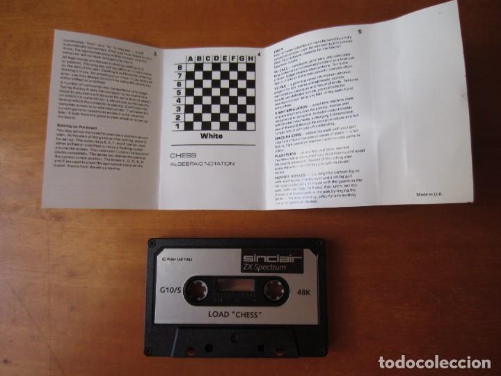 Videojuegos y consolas: Chess (Micro Gen) (ZX Spectrum) - Foto 4