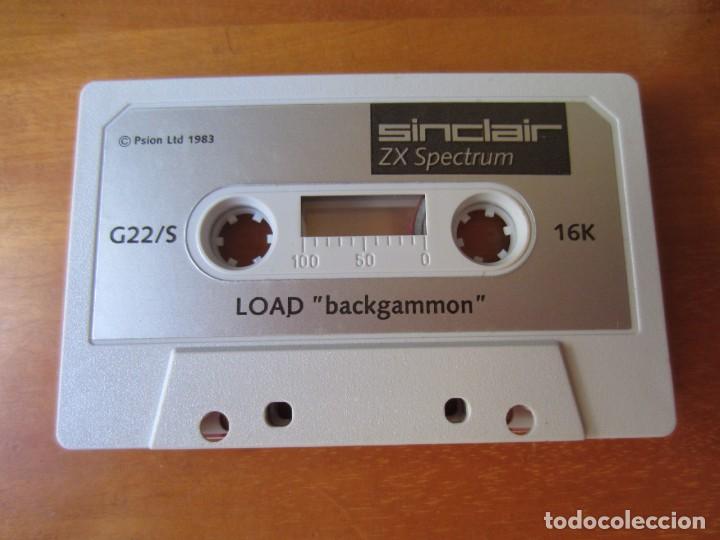 Videojuegos y consolas: Backgammon (Psion software) (ZX Spectrum) - Foto 5