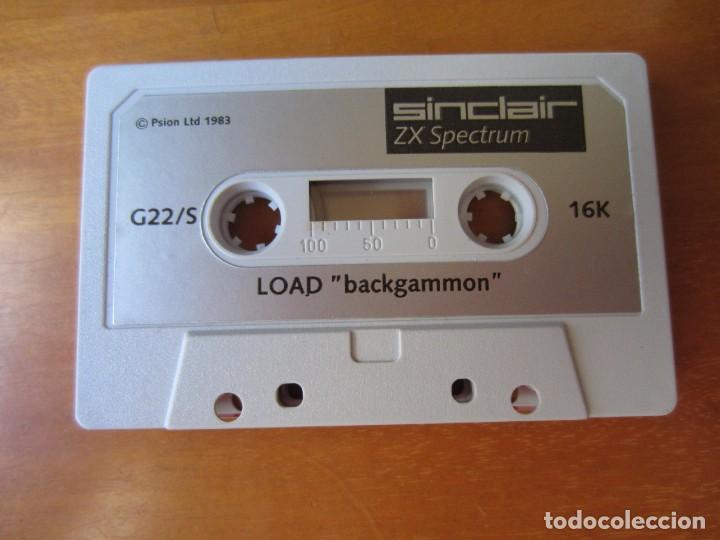 Videojuegos y consolas: Backgammon (Psion software) (ZX Spectrum) - Foto 6