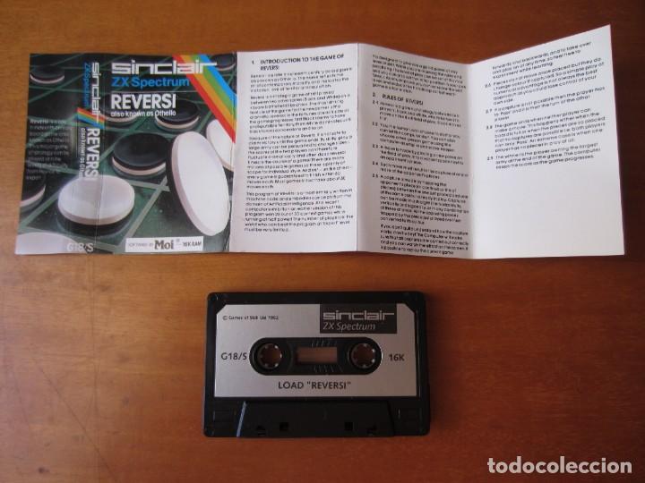 Videojuegos y consolas: Reversi (Psion software) (ZX Spectrum) - Foto 3