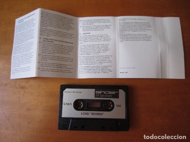 Videojuegos y consolas: Reversi (Psion software) (ZX Spectrum) - Foto 4