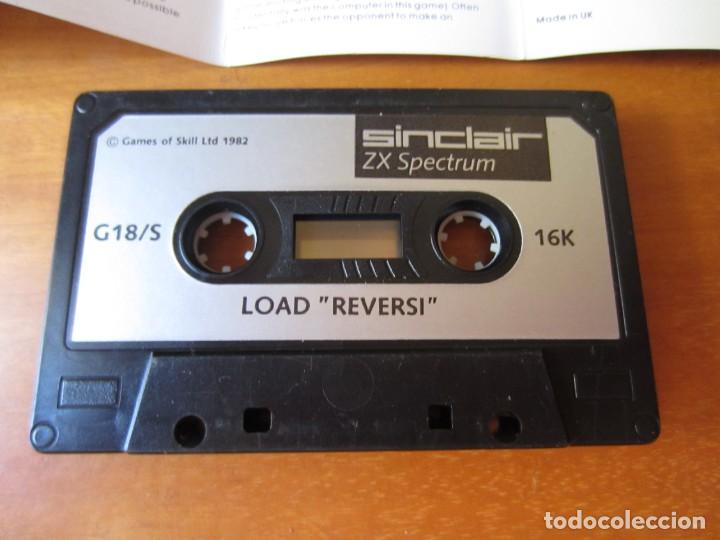 Videojuegos y consolas: Reversi (Psion software) (ZX Spectrum) - Foto 5