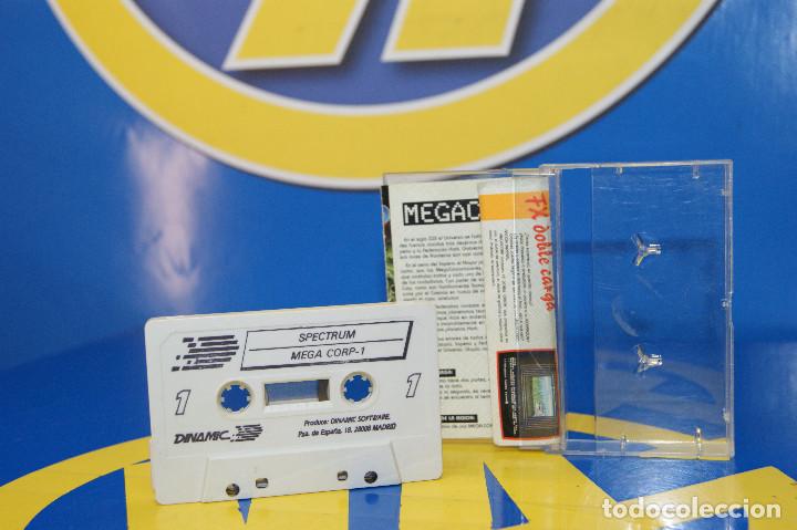 Videojuegos y consolas: Videojuego Spectrum: Mega-Corp. Dinamic Software, 1987. - Foto 2