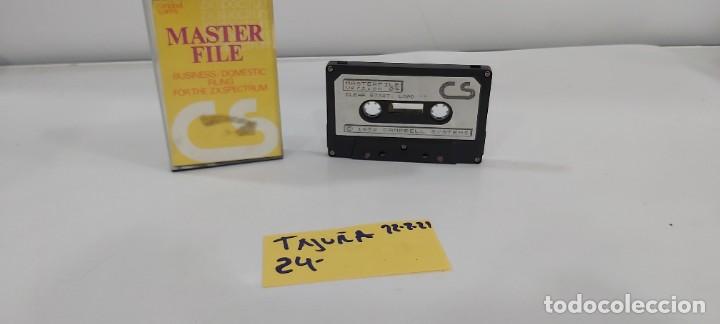 Videojuegos y consolas: ANTIGUO JUEGO PARA SPECTRUM MASTER FILE - Foto 2