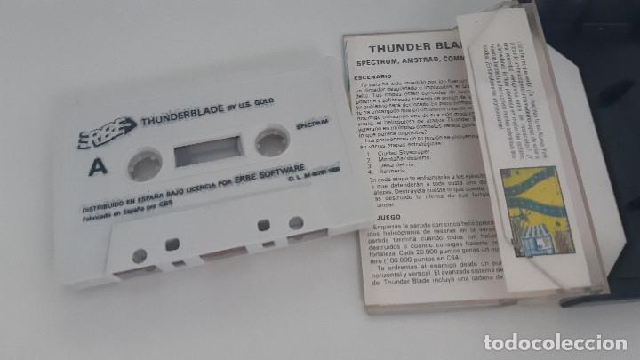 Videojuegos y consolas: THUNDER BLADE SPECTRUM - Foto 3