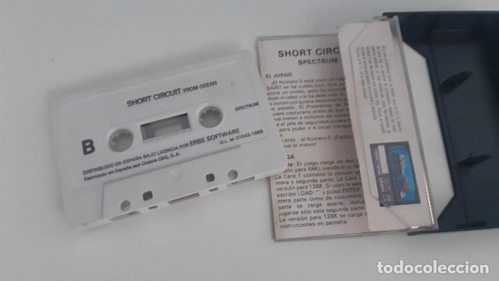 Videojuegos y consolas: SHORT CIRCUIT SPECTRUM CORTOCIRCUITO - Foto 3