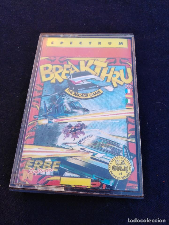 Videojuegos y consolas: Juego Spectrum Breakthru. The arcade game - Foto 3