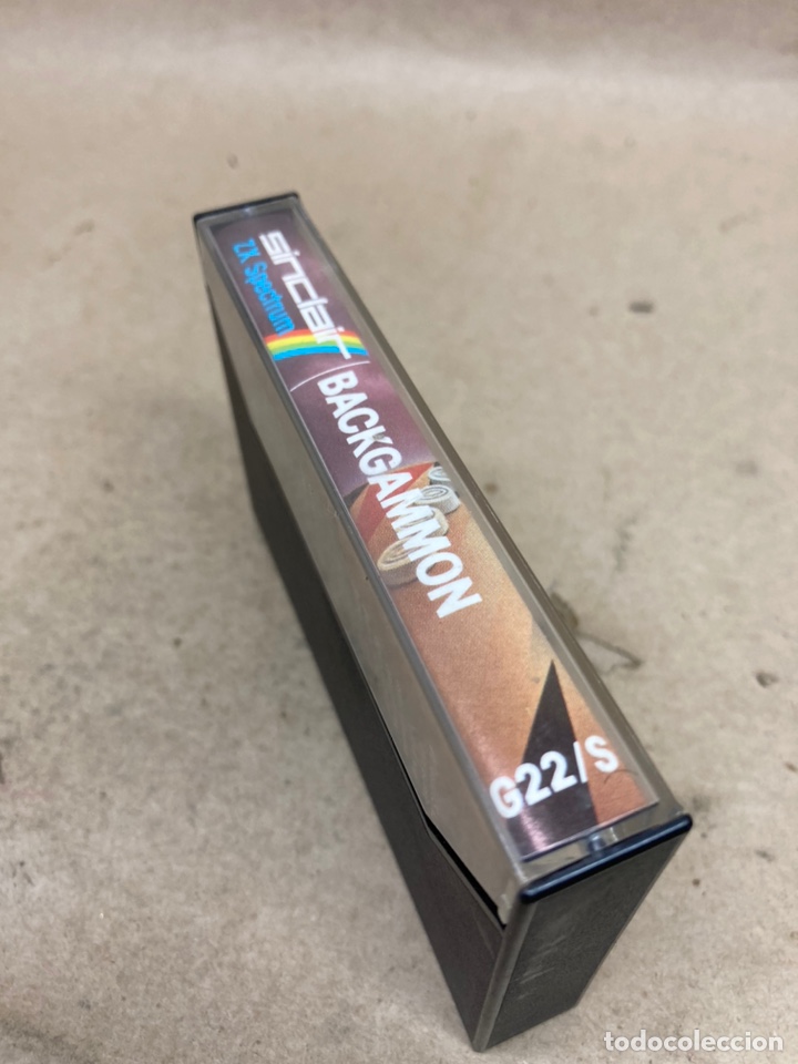 Videojuegos y consolas: Cinta ZX Spectrum Backgammon 1983 - Foto 2