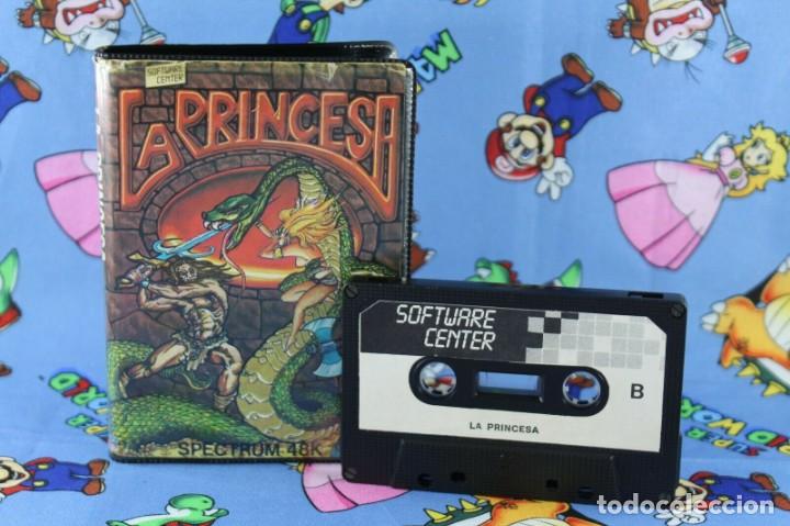 Videojuegos y consolas: SINCLAIR SPECTRUM 48K LA PRINCESA BUEN ESTADO SOFTWARE CENTER - Foto 1