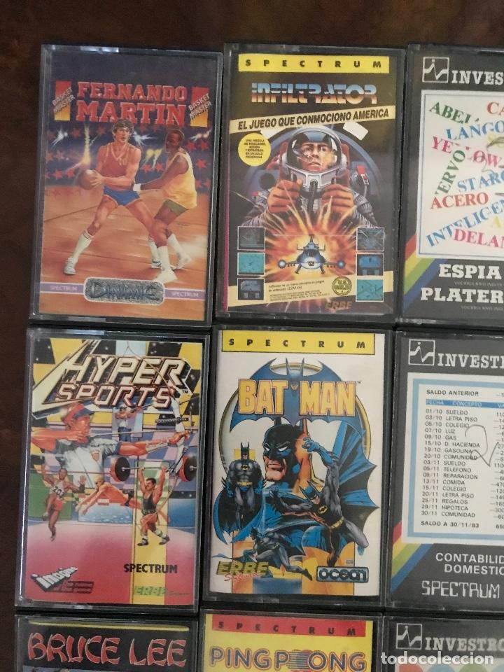 Videojuegos y consolas: SPECTRUM SIRCLAIR LOTE DE 24 CASSETTE. - Foto 1