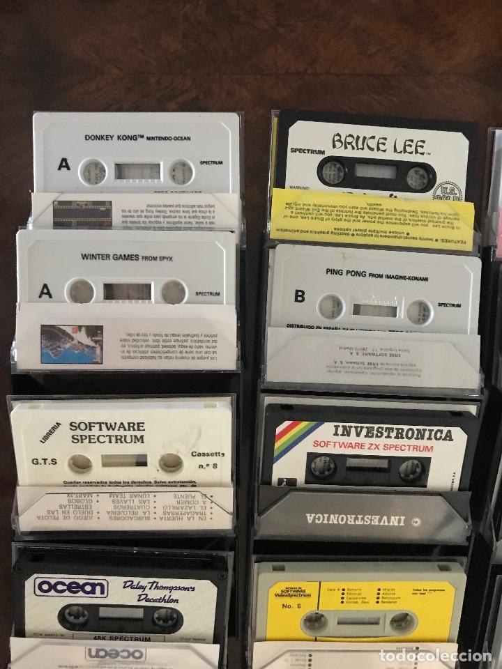 Videojuegos y consolas: SPECTRUM SIRCLAIR LOTE DE 24 CASSETTE. - Foto 7