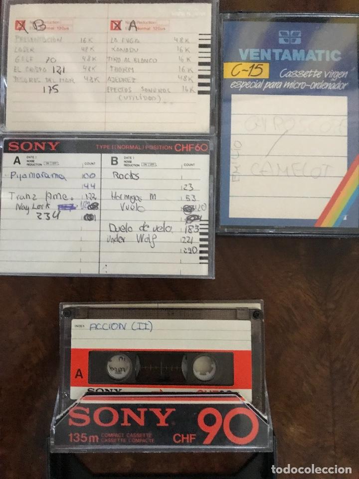Videojuegos y consolas: SPECTRUM SIRCLAIR LOTE DE 24 CASSETTE. - Foto 12