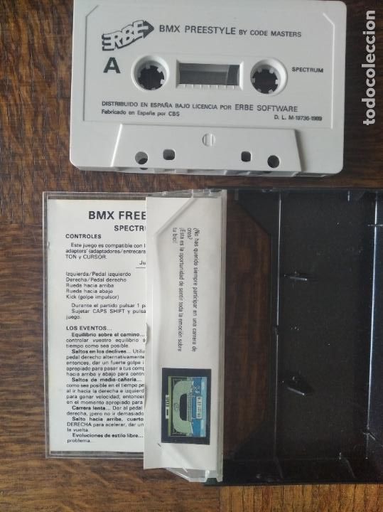 Videojuegos y consolas: BMX FREESTYLE - SPECTRUM PAL - - Foto 2