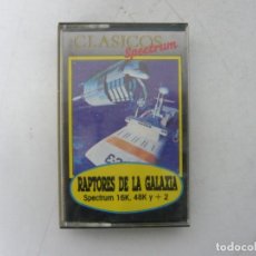 Videojuegos y Consolas: RAPTORES DE LA GALAXIA / SPECTRUM / SINCLAIR ZX SPECTRUM / RETRO VINTAGE / CASSETTE. Lote 284689188