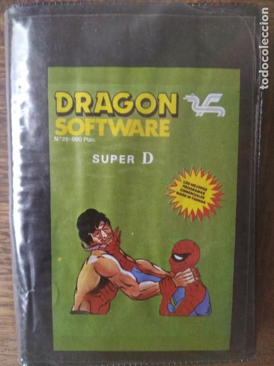 Videojuegos y consolas: SUPER D (ROCKY CONTRA SPIDERMAN) - SPECTRUM DRAGON SOFTWARE. - Foto 1