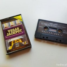 Videojuegos y Consolas: VEGAS JACKPOT - JUEGO SPECTRUM COMPLETO - MASTERTRONIC LAUSON BOSCAN 1985 - EXCELENTE ESTADO. Lote 232761030
