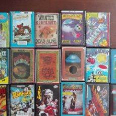 Videojuegos y Consolas: GRAN LOTE DE 16 VIDEOJUEGOS ORIGINALES CASSETTE / CASETE - MSX, AMSTRAD, SPECTRUM - CON SUS ESTUCHES. Lote 292512353