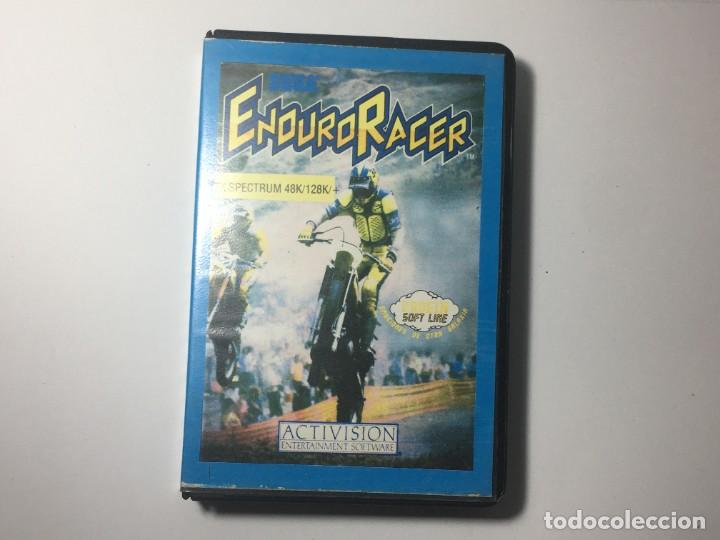 Videojuegos y consolas: JUEGO SPECTRUM ENDURO RACER - Foto 1