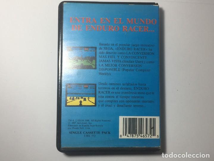 Videojuegos y consolas: JUEGO SPECTRUM ENDURO RACER - Foto 2