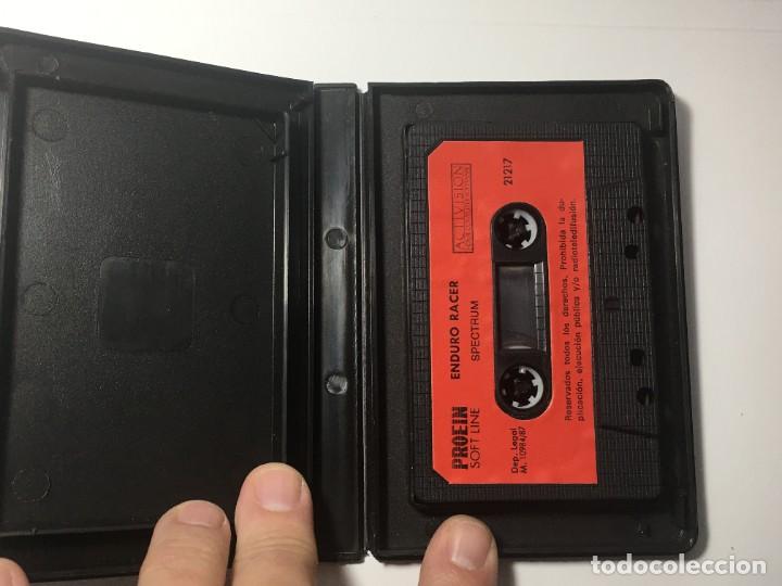 Videojuegos y consolas: JUEGO SPECTRUM ENDURO RACER - Foto 3