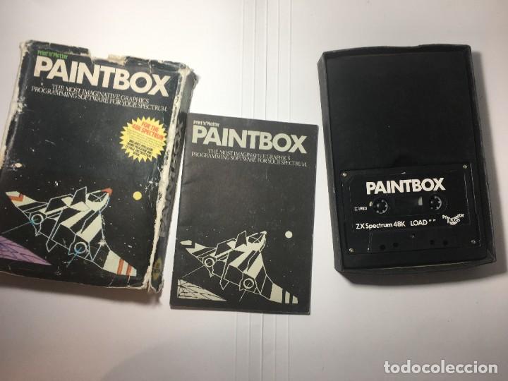 Videojuegos y consolas: SOFTWARE SPECTRUM PAINTBOX - Foto 2