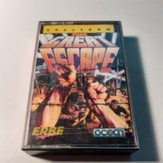Videojuegos y Consolas: CASETE CINTA THE GREAT ESCAPE SPECTRUM, 1986, ERBE SOFTWARE, DISCOS CBS
