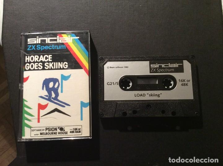 Videojuegos y consolas: CINTA SPECTRUM HORACE GOES SKIING - Foto 1