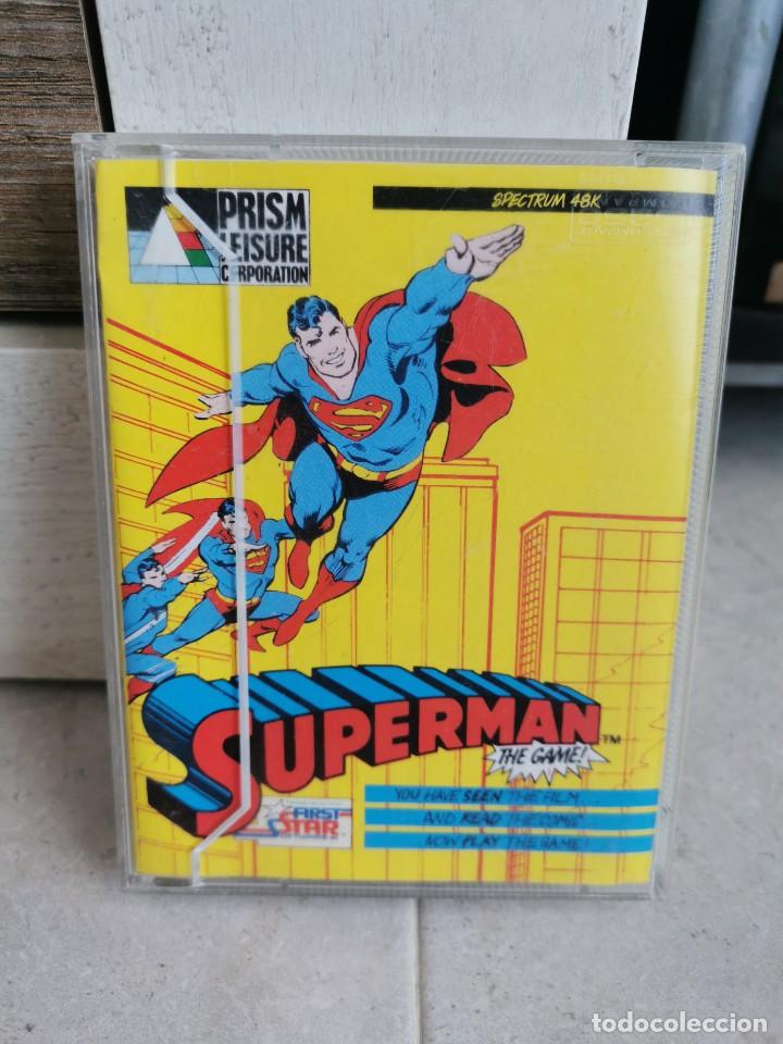 SUPERMAN THE GAME SPECTRUM (Juguetes - Videojuegos y Consolas - Spectrum)