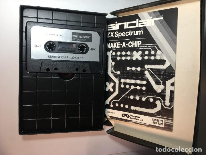Videojuegos y consolas: JUEGO SPECTRUM MAKE-A-CHIP - Foto 2