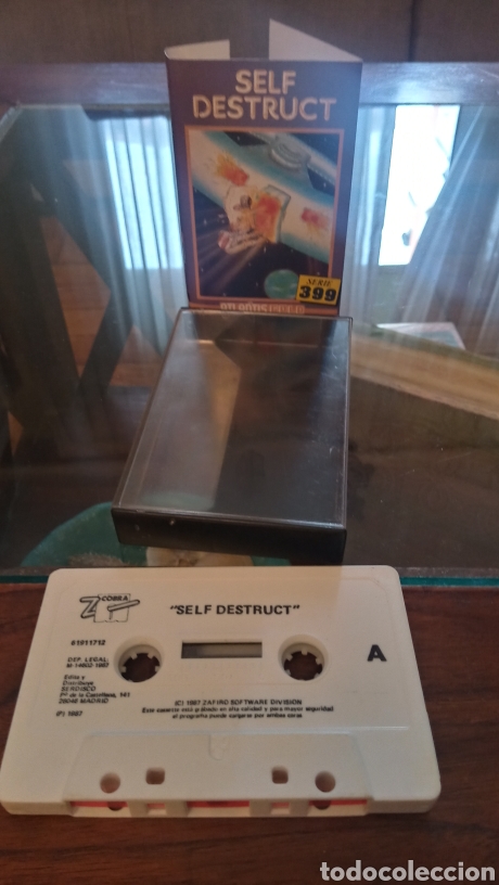 Videojuegos y consolas: Juego Self Destruct para 48k Spectrum Atlantis 1987 - Foto 1