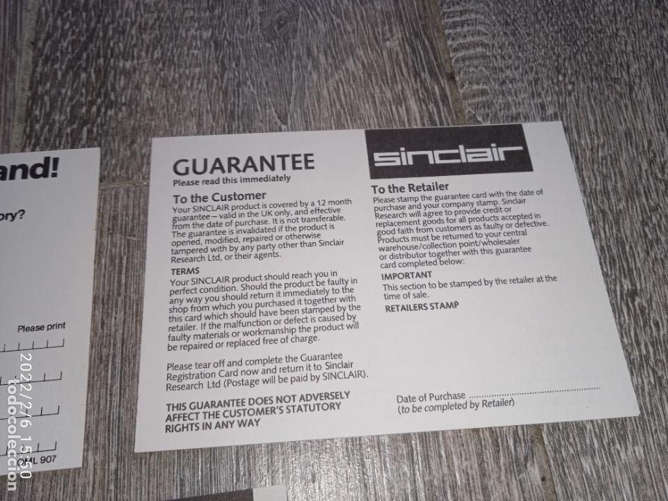Videojuegos y consolas: Papeles SPECTRUM Sinclair - Foto 3