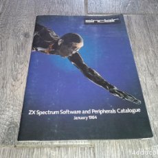 Videojuegos y Consolas: CATALOGO JUEGOS ENERO 1984 SPECTRUM SINCLAIR. Lote 316930813