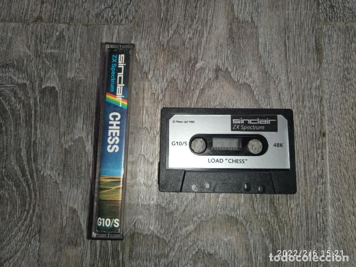Videojuegos y consolas: Juego SPECTRUm SINCLAIR chess - Foto 2