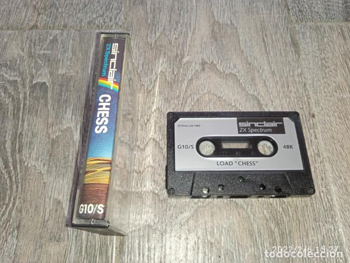 Videojuegos y consolas: Juego SPECTRUm SINCLAIR chess - Foto 2