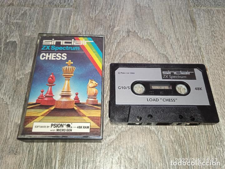 Videojuegos y consolas: Juego SPECTRUm SINCLAIR chess - Foto 1