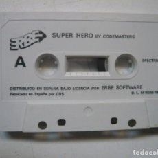 Videojuegos y Consolas: SUPER HERO - SOLO CINTA / SINCLAIR ZX SPECTRUM / RETRO VINTAGE / CASSETTE. Lote 317058143