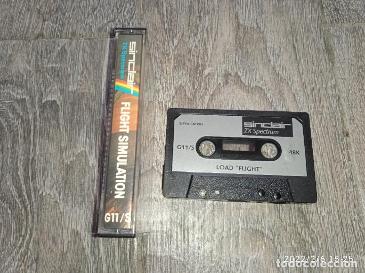 Videojuegos y consolas: Juego SPECTRUm SINCLAIR Flight simulation - Foto 2