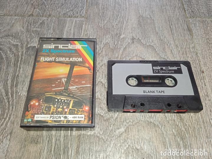Videojuegos y consolas: Juego SPECTRUm SINCLAIR Flight simulation - Foto 1