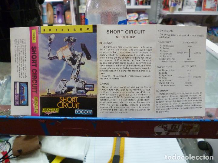 Videojuegos y consolas: JUEGO DE SPECTRUM SHORT CIRCUIT DE OCEAN - Foto 6