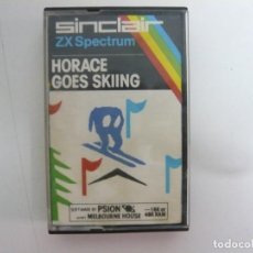 Videojuegos y Consolas: HORACE GOES SKIING / JEWELL CASE / SINCLAIR ZX SPECTRUM / RETRO / CASSETTE. Lote 339872098